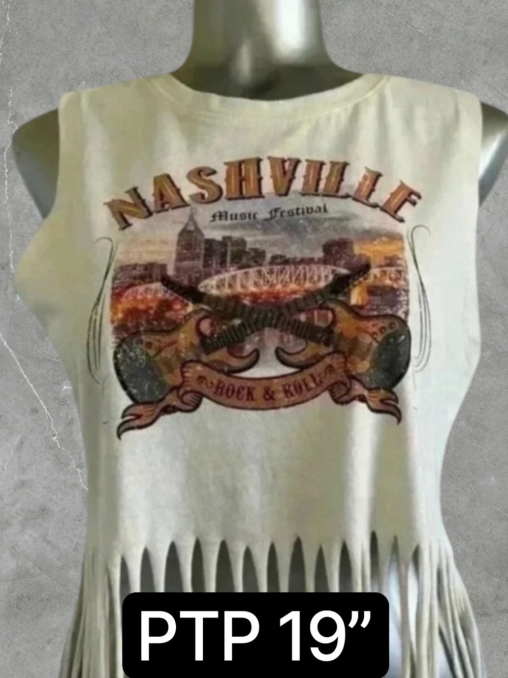 $10 Add-On 🆕Nashville Crop Top with Cut Out and Fringe